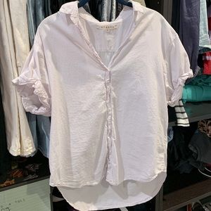 Xirena Channing shirt-pale lilac/lavender